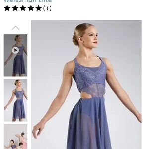 Weissman Women's Backless Lavender Dress